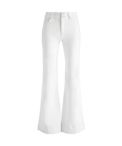 Aliceolivia Belt-loop Jeans In White