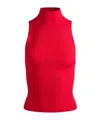 Alice And Olivia Darcey Tank Top In Red
