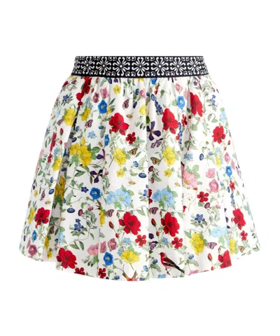 Aliceolivia Haven Mini Skirt In Colorful Doll House
