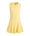 Alice And Olivia Isa Mini Dress In Butter