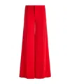 Alice And Olivia Alice + Olivia Trousers Red In Red