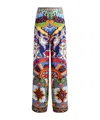 Alice And Olivia Printed Casual Pants In Multicolor