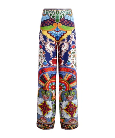 Aliceolivia Printed Casual Pants In Multicolor