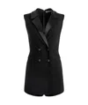 Alice And Olivia Sleeveless Jumpsuit In Black
