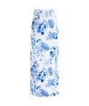 Alice And Olivia Stephine Printed Long Skirt In Multi