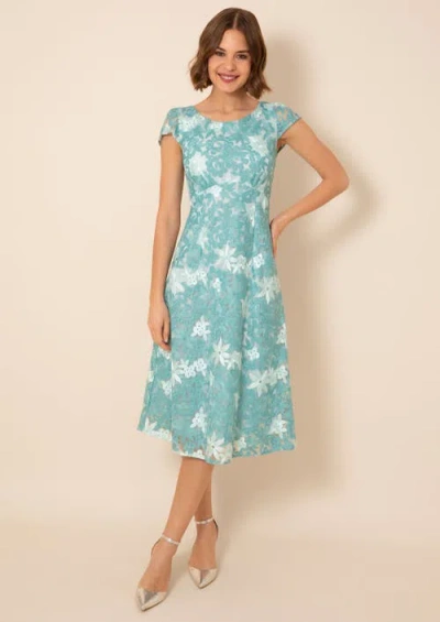 Alie Street London Charlotte Dress In Blue