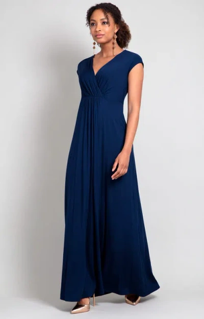Alie Street London Sophia Maxi Dress In Blue