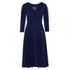 Alie Street London Women's Annie Dress In Eclipse Blue In Blue