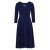 Alie Street London Women's Annie Dress In Eclipse Blue In Blue