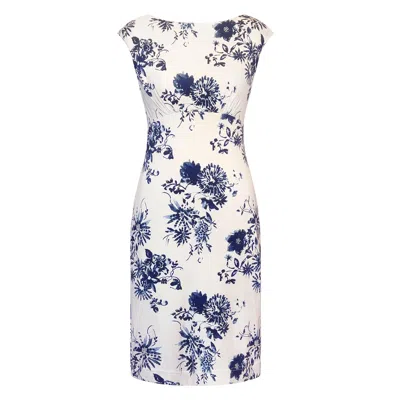 Alie Street London Women's Pippa Shift Dress In Oyster Blue.