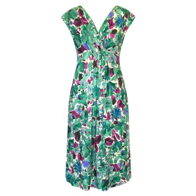 Alie Street London Women's Sara Midi Dress In Paradise Green