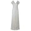 Alie Street London Women's White Evangeline Bridal Gown In Ivory Lace In White