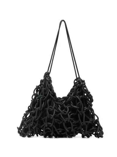 Alienina Chain-link Strap Shoulder Bag In Pattern
