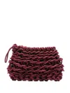 Alienina Nora Clutch Bag In Red