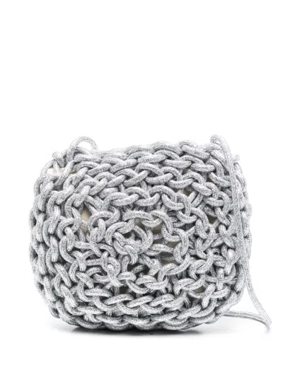 Alienina Sadie Shoulder Bag In Silver