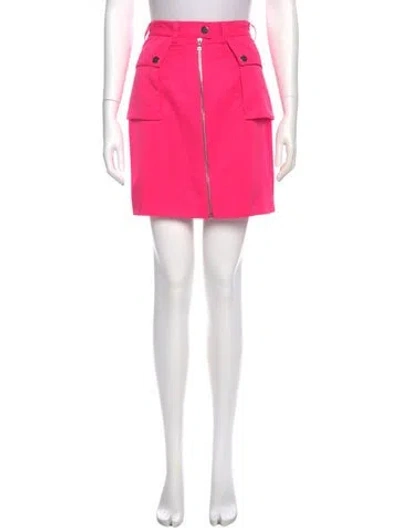 Pre-owned Aliétte Mini Skirt In Pink