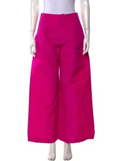 Pre-owned Aliétte Wide Leg Pants In Pink