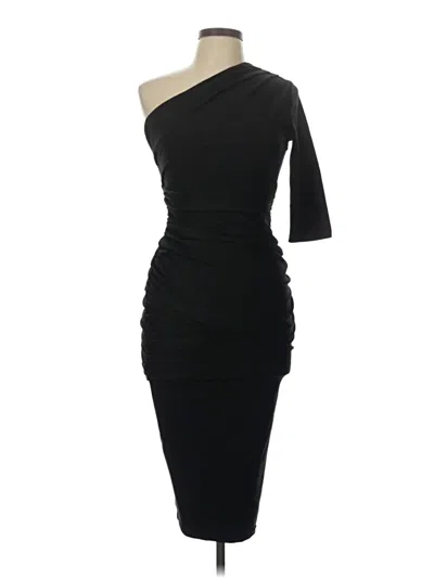 Pre-owned Alieva Cocktail Dress In Black