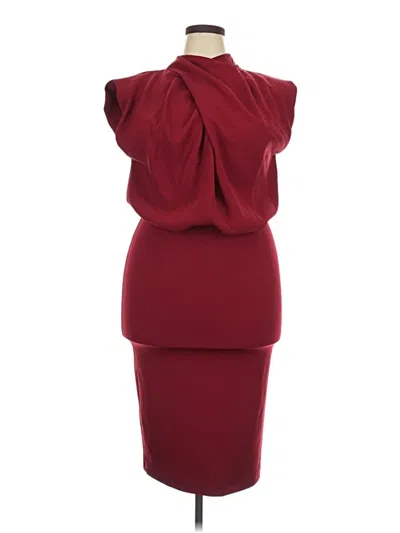 Pre-owned Alieva Cocktail Dress In Red