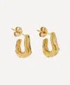 Alighieri 24ct Gold-plated The Mini Link Of Wanderlust Hoop Earrings