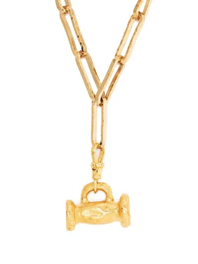 Alighieri Anchor Detail Necklace In Gold