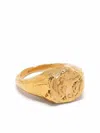 Alighieri Sagittarius Signet Ring In Gold