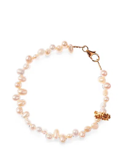 Alighieri Calliope Pearl-embellished Bracelet In Neutral
