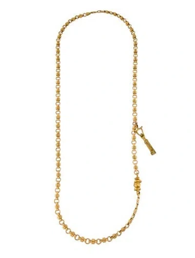 Pre-owned Alighieri Chain Link Wrap Wonderlust Pendant Necklace, 36" In Multicolor