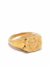 Alighieri Sagittarius Signet Ring In Gold