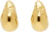 Alighieri Gold 'the Abundant Dream' Hoop Earrings In 24 Gold