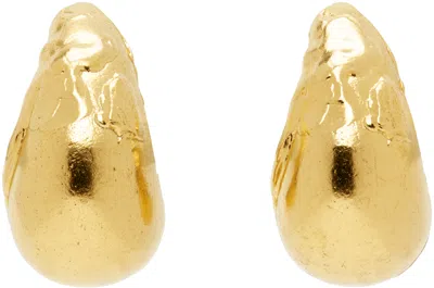 Alighieri Gold 'the Abundant Dream' Hoop Earrings In 24 Gold