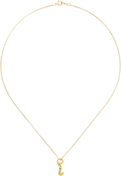 Alighieri Gold 'the Elusive Dreamer' Necklace In Yellow