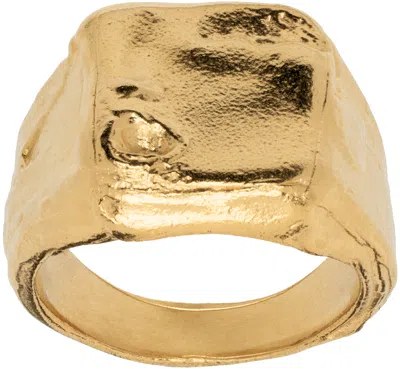 Alighieri Gold 'the Lost Dreamer' Ring In 24 Gold