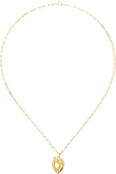 Alighieri Gold 'the Lovers Pact' Necklace In 24 Gold