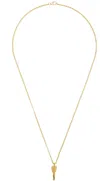 Alighieri Gold 'the Mark Of The Future' Necklace In 24 Gold
