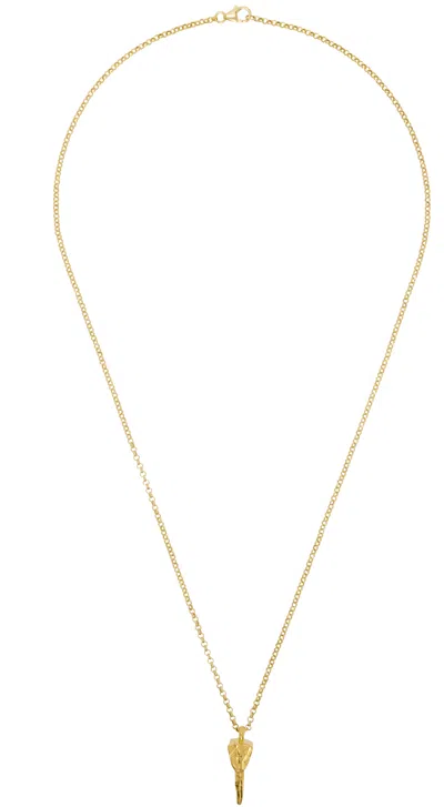 Alighieri Gold 'the Mark Of The Future' Necklace In 24 Gold
