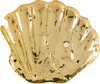 Alighieri Gold 'the Shell Of Clarity' Dish In Gold-plated Brass