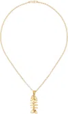 Alighieri Gold 'the Silhouette Of Summer' Necklace In 24 Gold