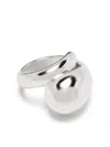 Alighieri In Vino Veritas Ring In Silver