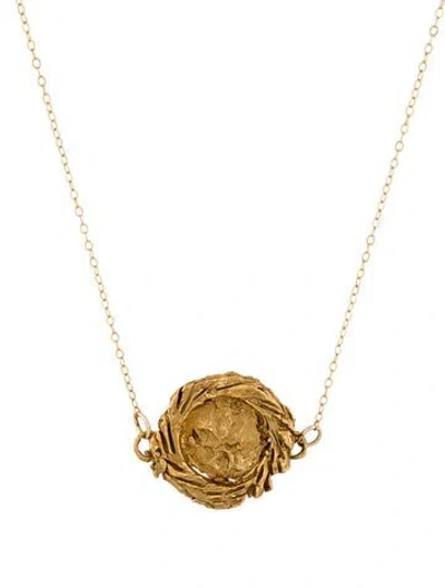 Pre-owned Alighieri La Fortuna Pendant Necklace, 20" In Multi