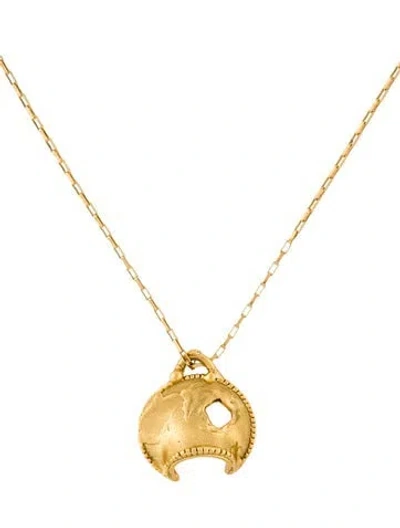 Pre-owned Alighieri La Forza Pendant Necklace, 15" In Multi