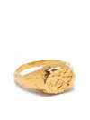 Alighieri Leo Signet Ring In Gold