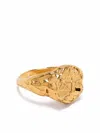 Alighieri Libra Signet Ring In Gold