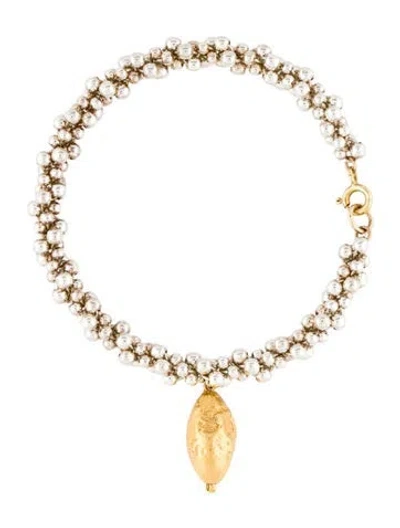 Pre-owned Alighieri L'image Du Passé Beaded Bracelet, 6.5" In Multi