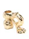 Alighieri Lion Paw Candlestick In Gold