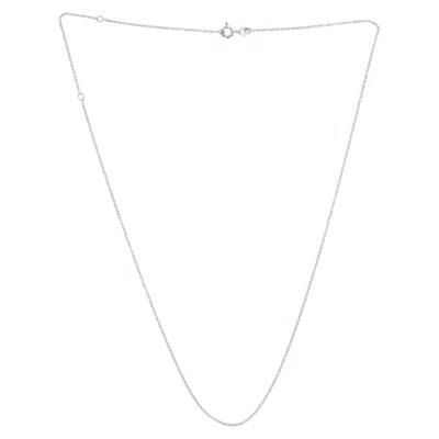 Alighieri No Pendant Necklace In Silver Metal