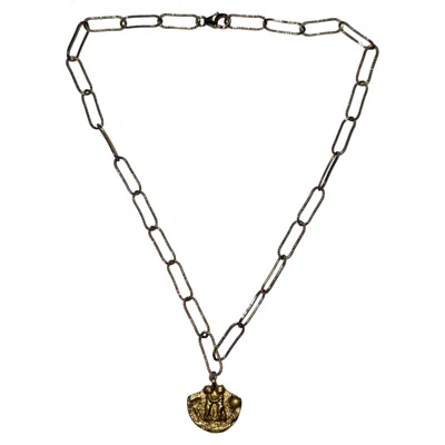 Alighieri Paolo And Francesca 24kt Necklace In Gold Metal