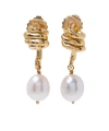 Alighieri Pearl Earrings In Multicolor