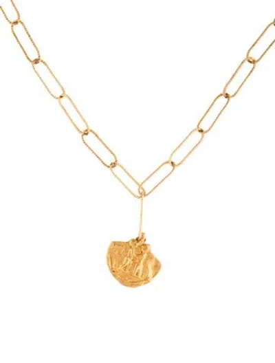 Pre-owned Alighieri Pendant Necklace, 15.5" In Multicolor