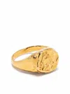Alighieri Sagittarius Signet Ring In Gold